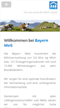 Mobile Screenshot of bayern-meg.de